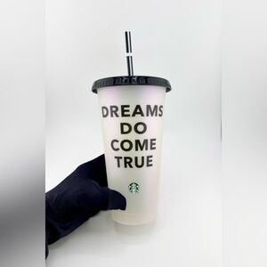Starbucks Iridescent Tumbler with Black Lid